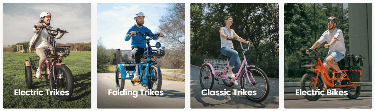 ALL ELECTRIC TRIKES